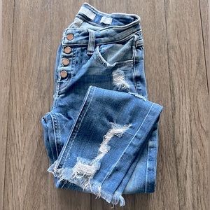 Mid-Rise Slim Fit Ankle Skinny